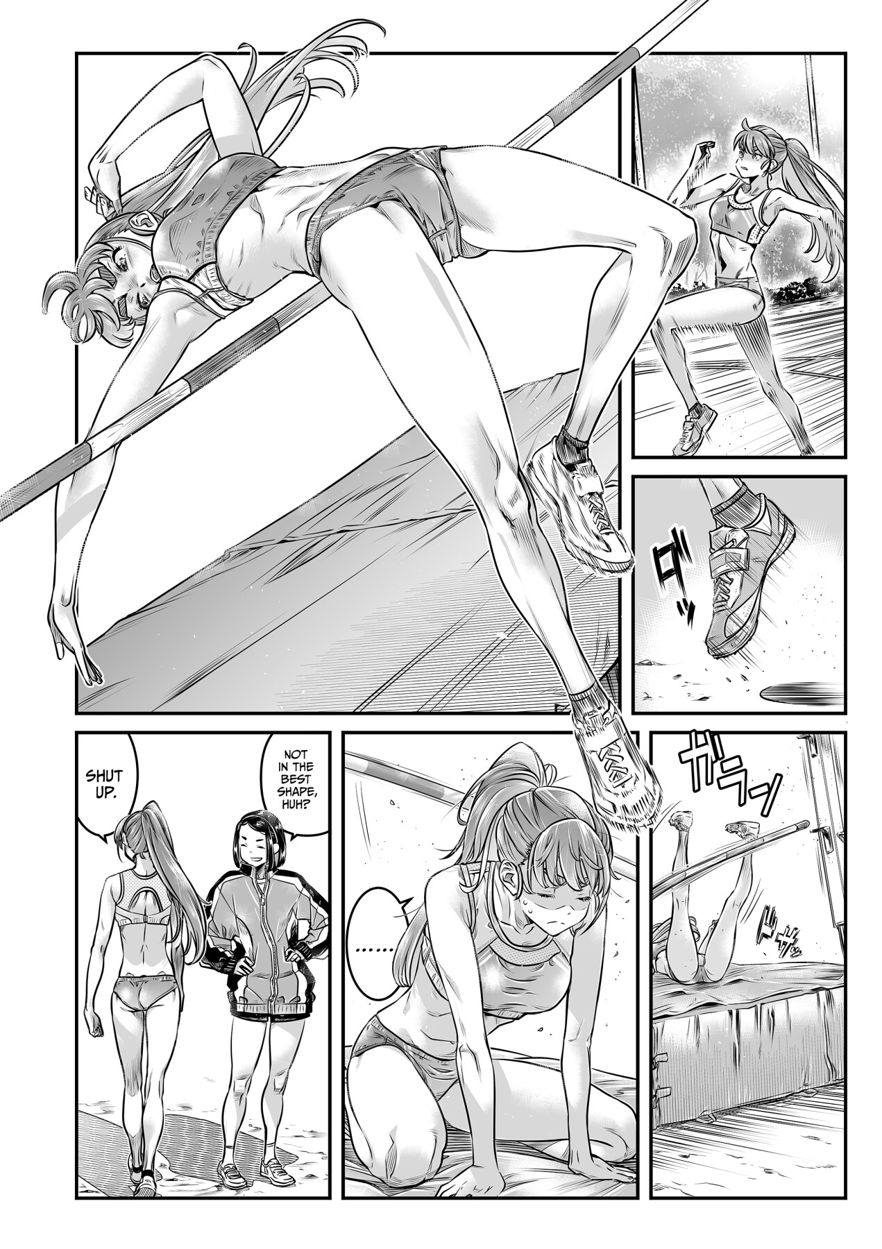 Hentai Manga Comic-The Dominant Track And Field Girl Can't Be Satisfied By A Nobody's Dick-Read-13